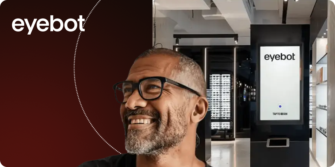 Eyebot — the AI vision kiosk that delivers a full eye screening in about ninety seconds